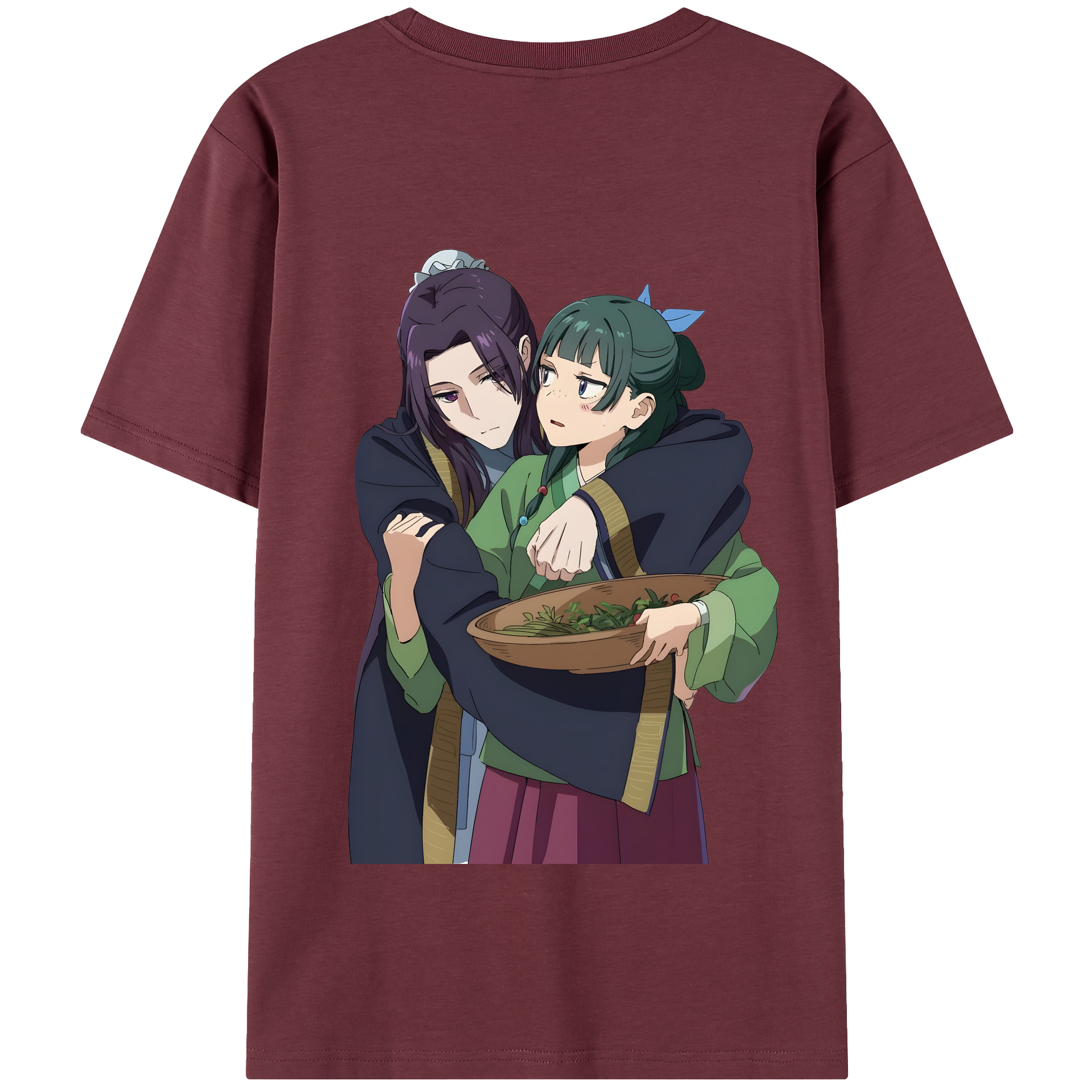 （画像用） 薬屋のひとりごと The Apothecary Diaries 綿100％半袖Tシャツ（背面プリント）